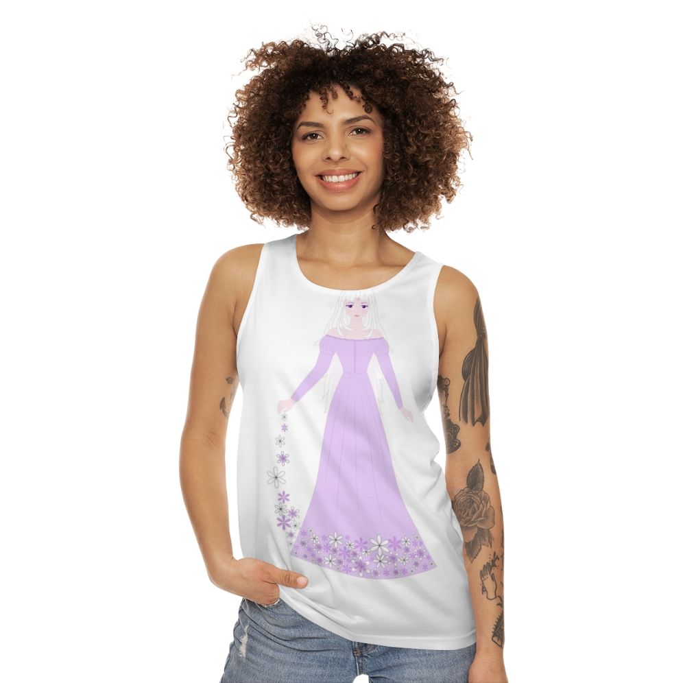 The Last Unicorn Lady Amalthea Unisex Fantasy Tank Top - women