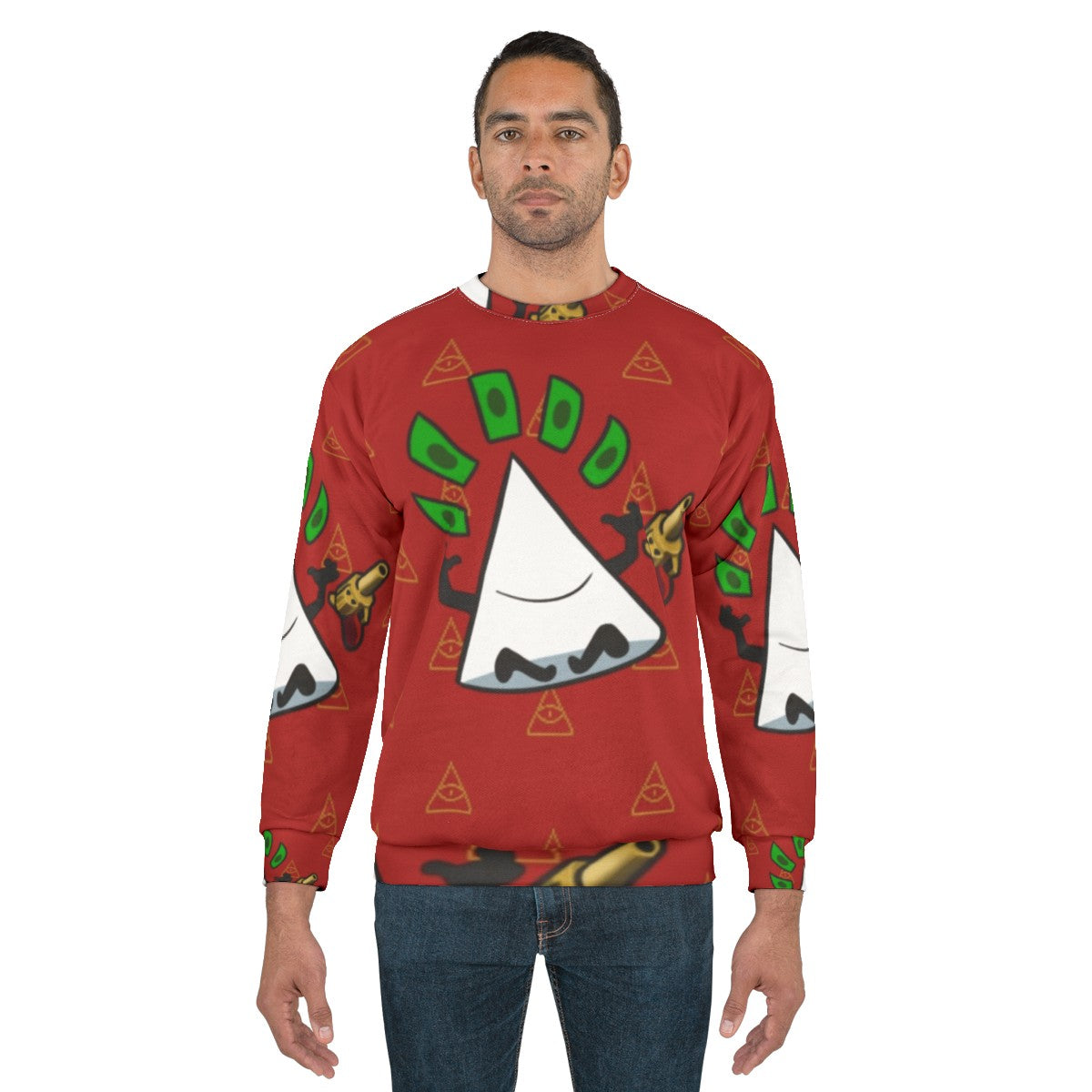 YV Sweatshirt featuring the character from the indie game Nuclear Throne - men