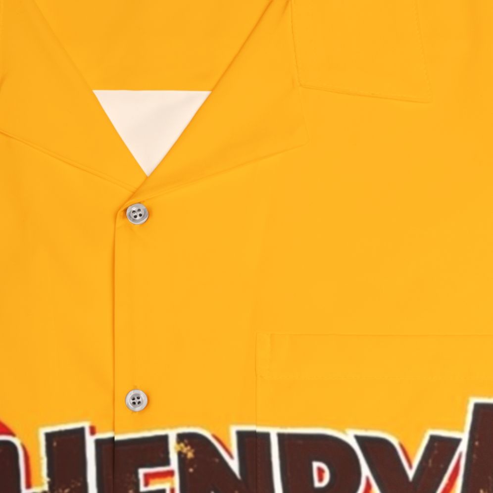 Oh Henry Candy Themed Hawaiian Shirt - Detail