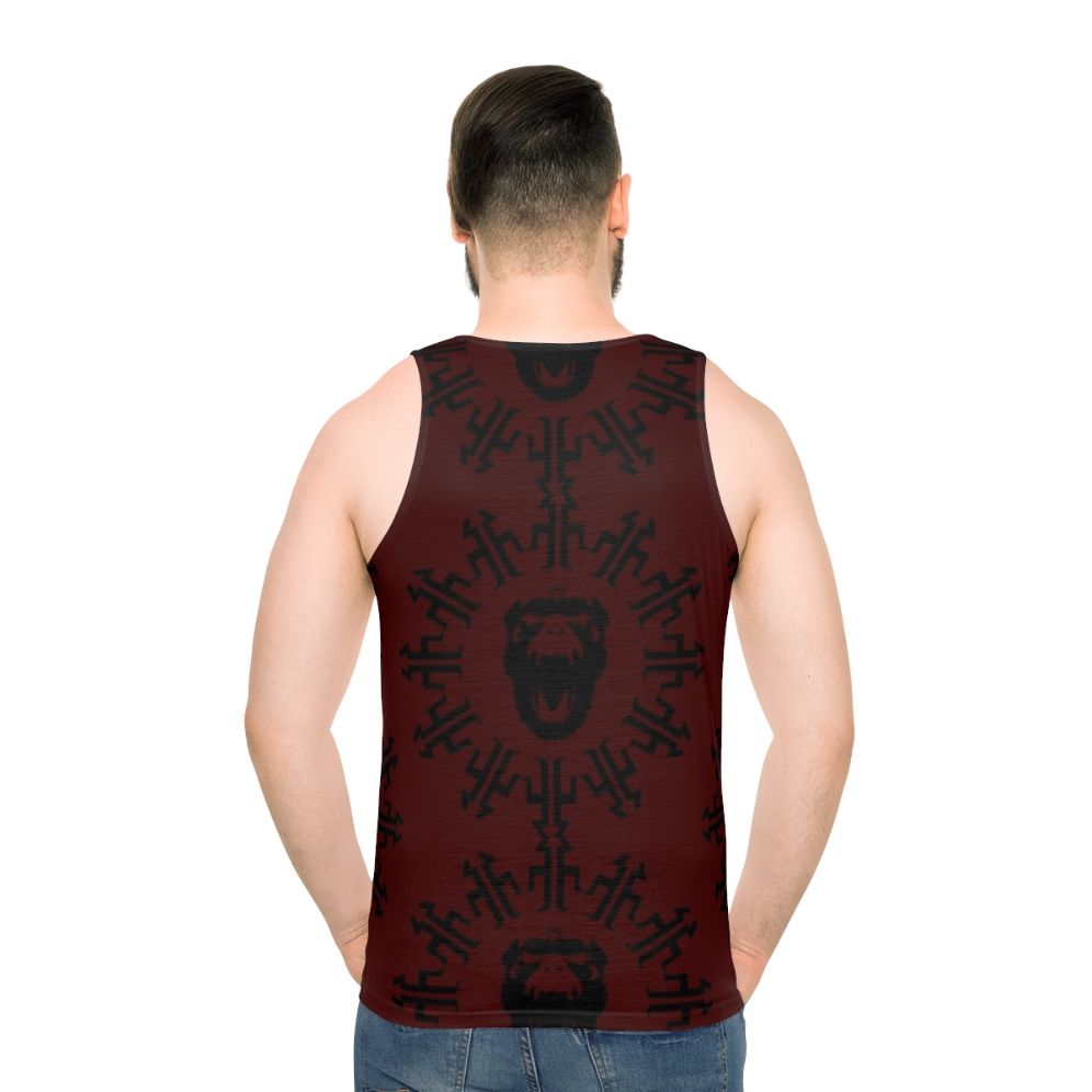 12 Monkeys Titan Clock Unisex Tank Top - men back