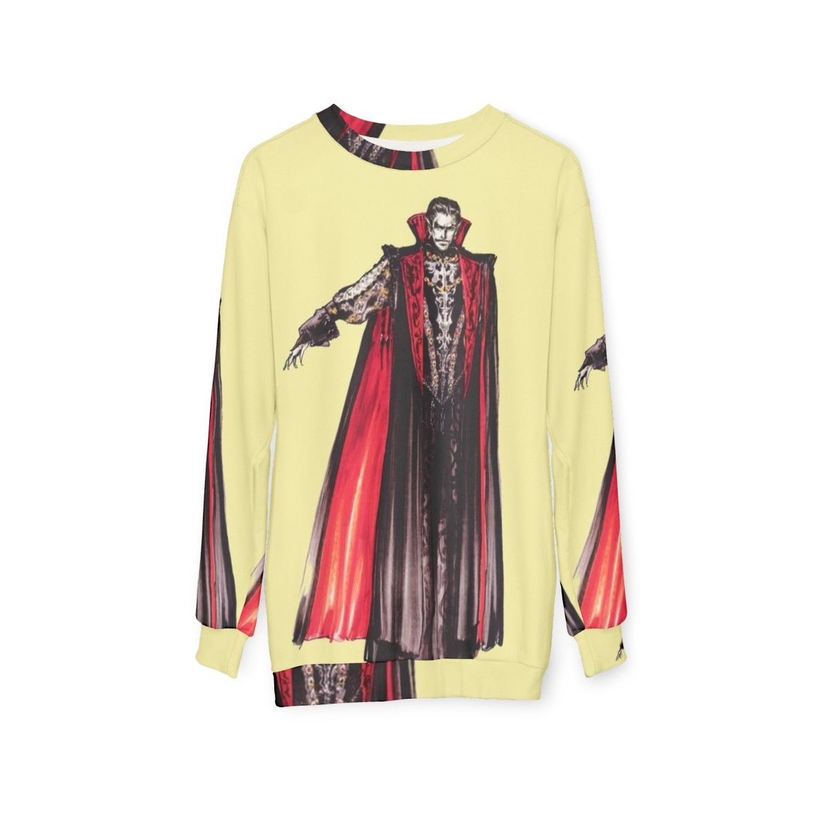 Castlevania Dracula Horror Action-Adventure Sweatshirt - hanging