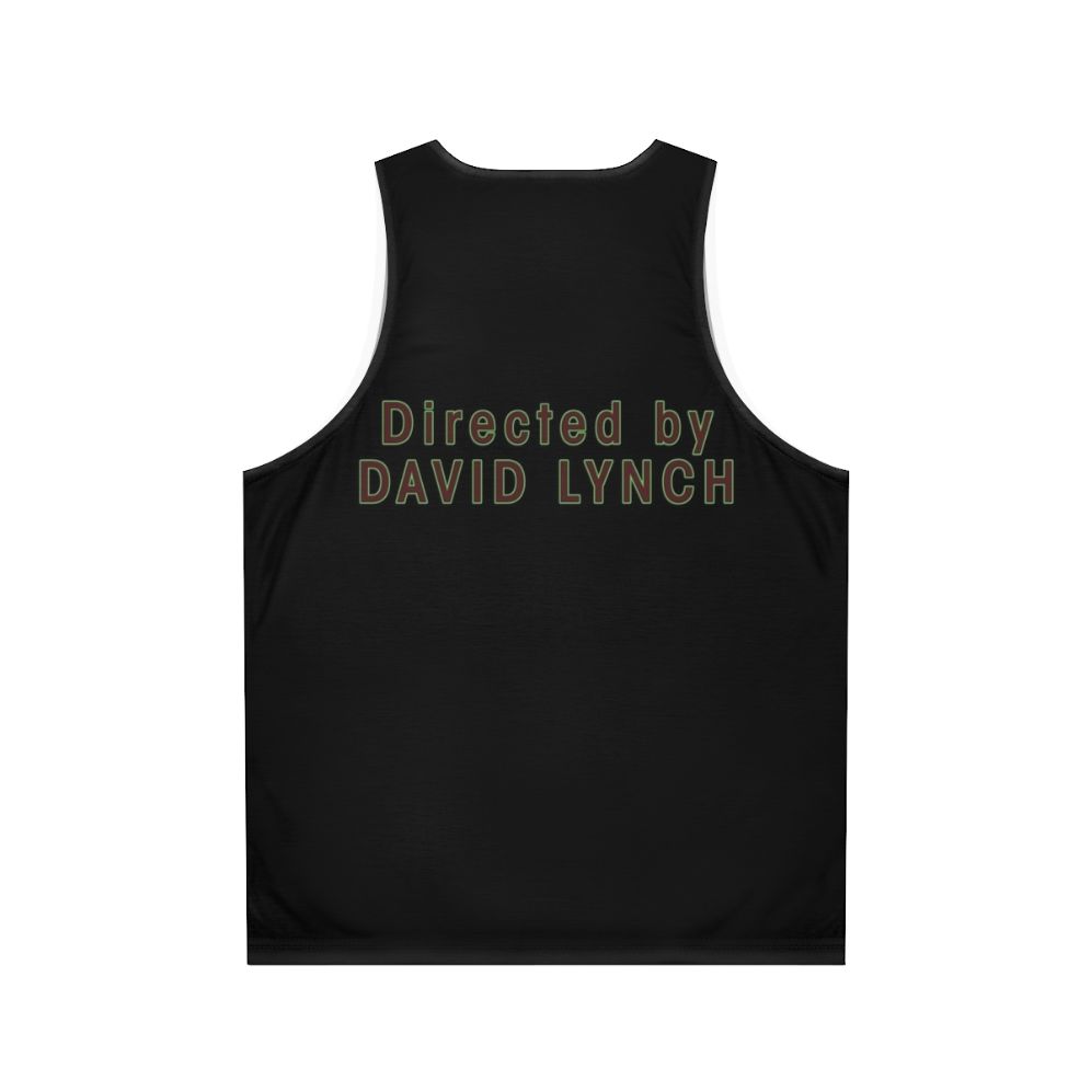 David Lynch-inspired unisex tank top - Back