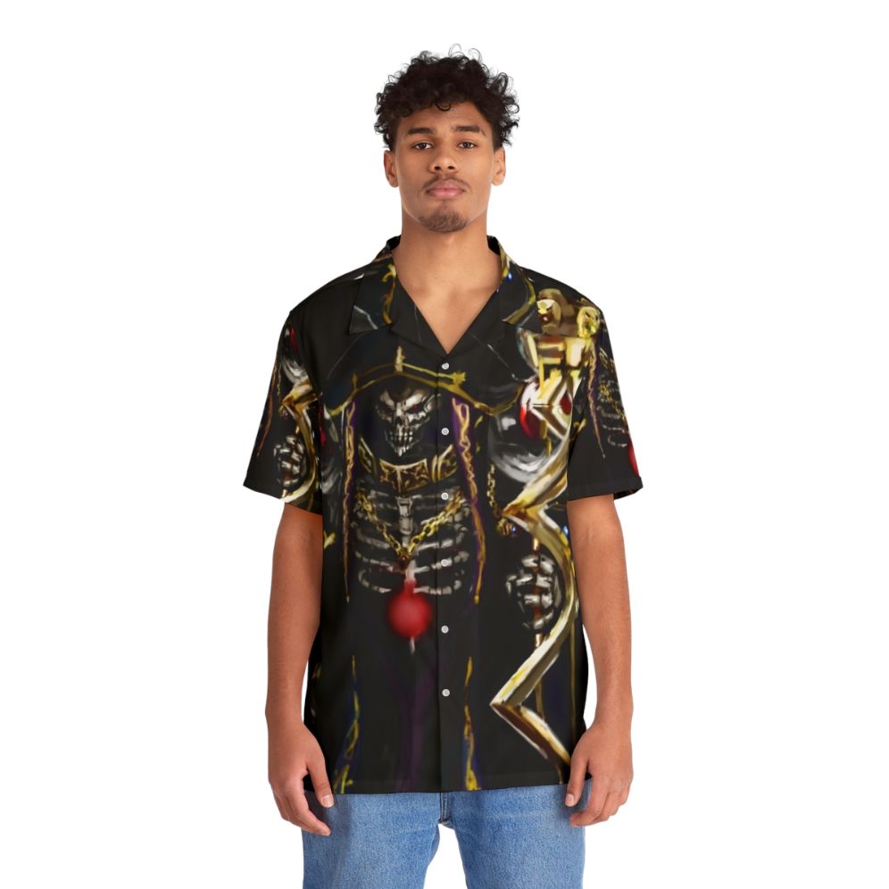 Ainz Ooal Gown Overlord Otaku Hawaiian Shirt - Lifestyle