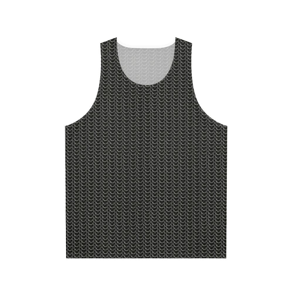 Unisex chainmail medieval armor tank top