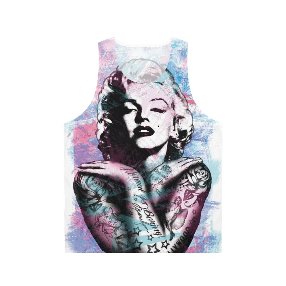 Retro unisex Marilyn tank top