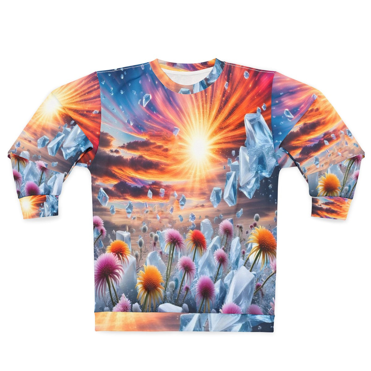 Flower Sunset Sweatshirt