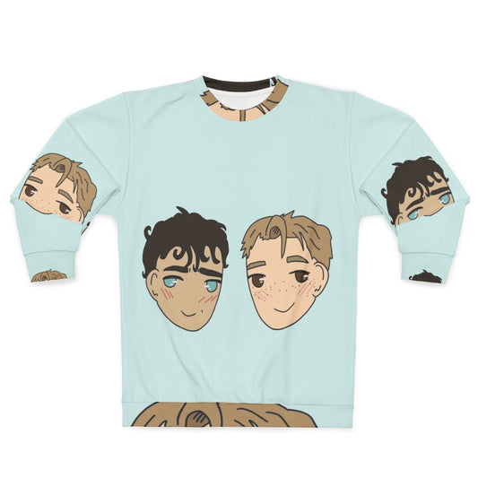 Nick and Charlie Heartstopper Sweatshirt