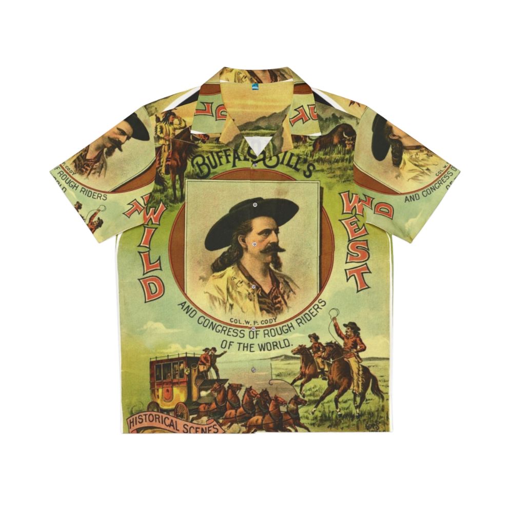 Vintage Hawaiian Shirt featuring Buffalo Bill and the Wild West Show