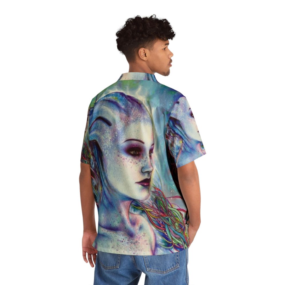 Mass Effect Liara Tsoni Hawaiian Shirt - People Back