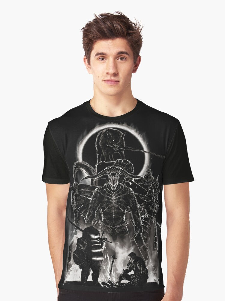 Firelink Shrine Dark Souls Graphic T-Shirt - Men