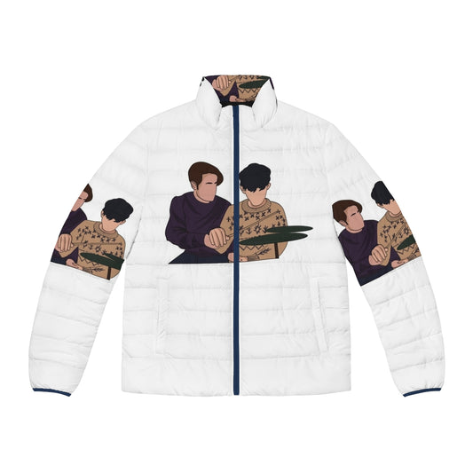 Heartstopper Nick and Charlie Puffer Jacket for Netflix fans