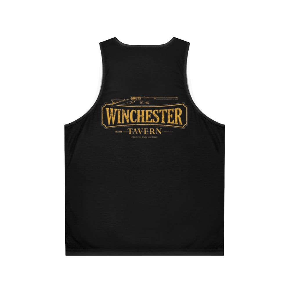 Winchester Tavern Shaun of the Dead Unisex Tank Top - Back