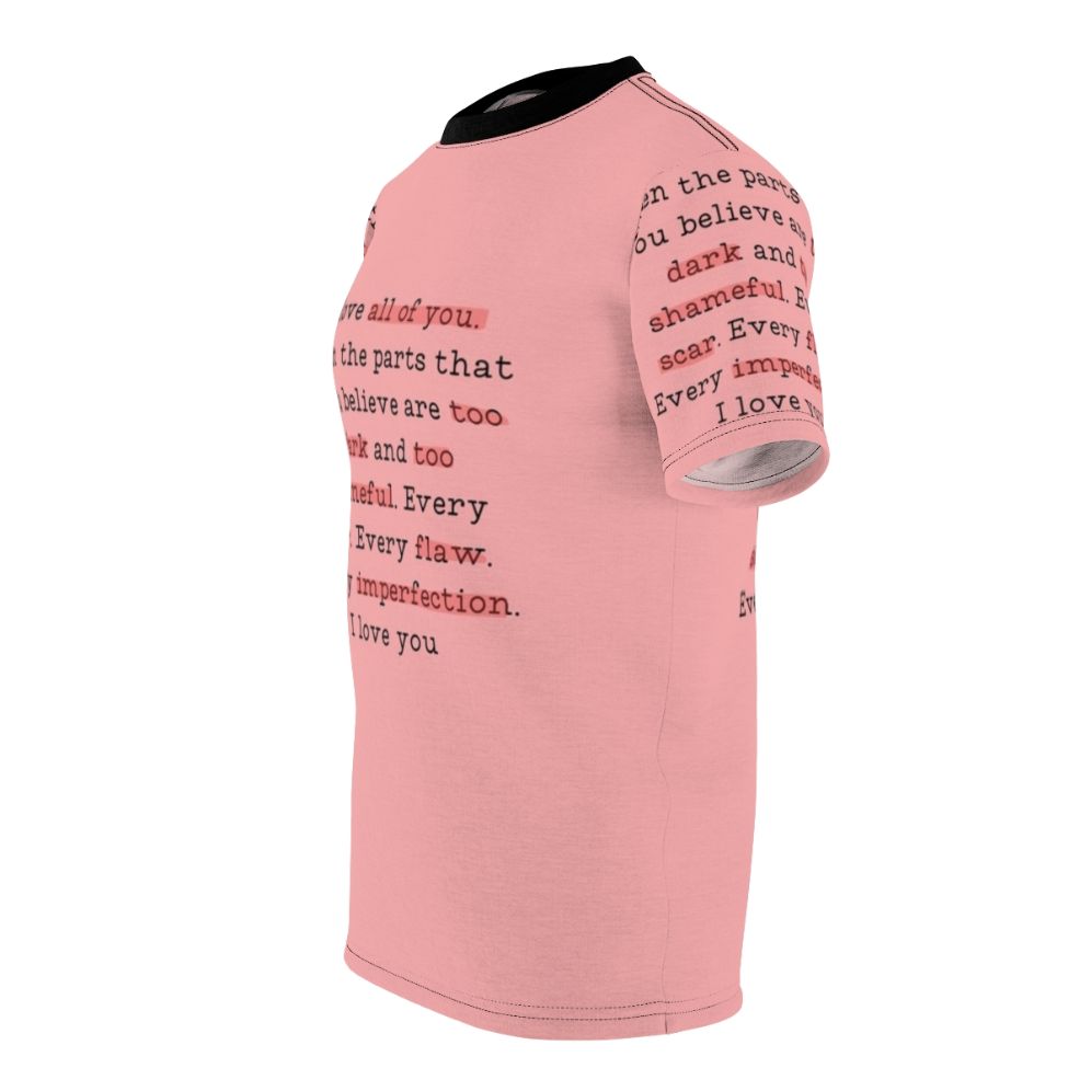 Bridgerton inspired t-shirt featuring a quote from the character Daphne Bridgerton - men left