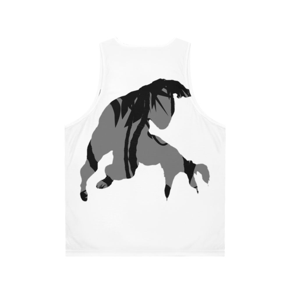 Unisex Panther Graphic Tank Top - Back