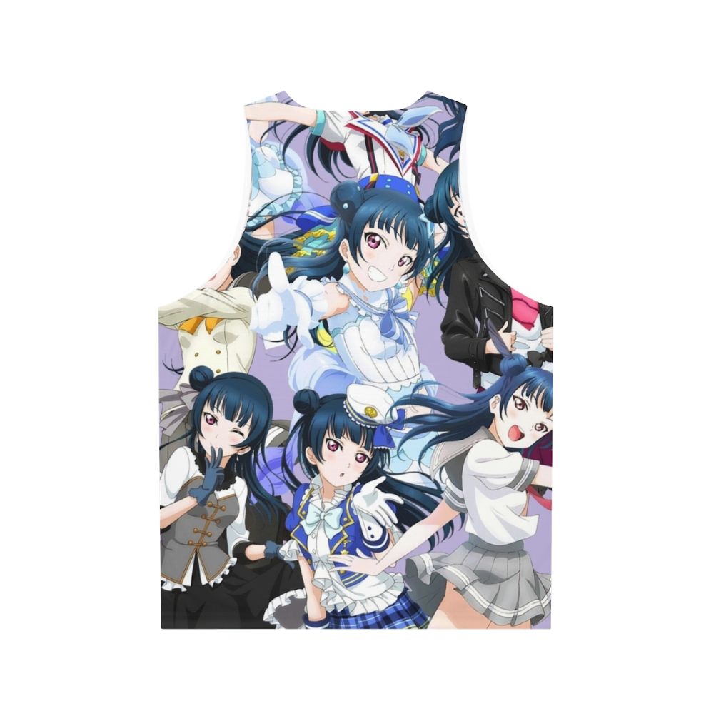 Yohane Everywhere Unisex Love Live Sunshine Tank Top - Back