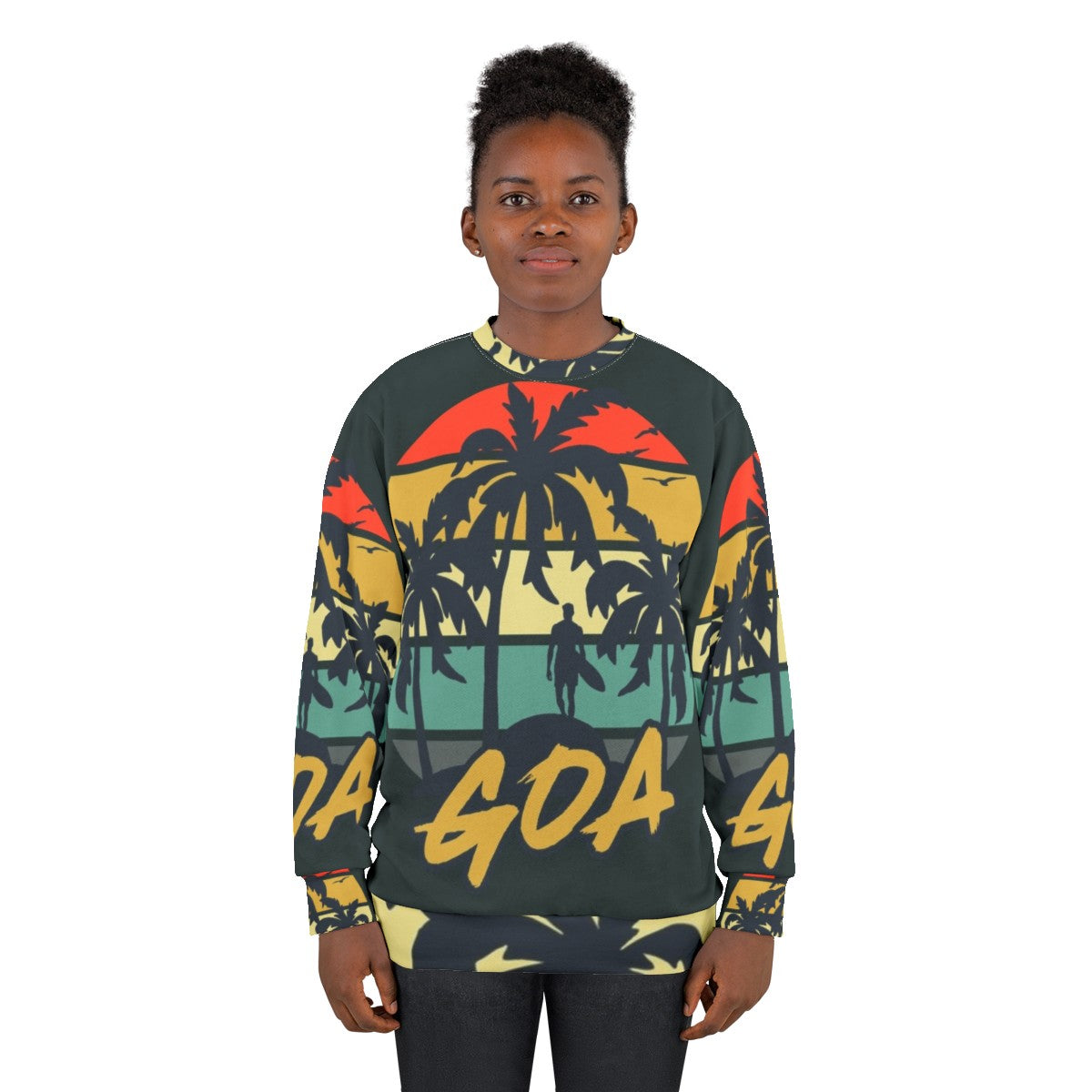 Vintage Goa Holiday Sweatshirt - women