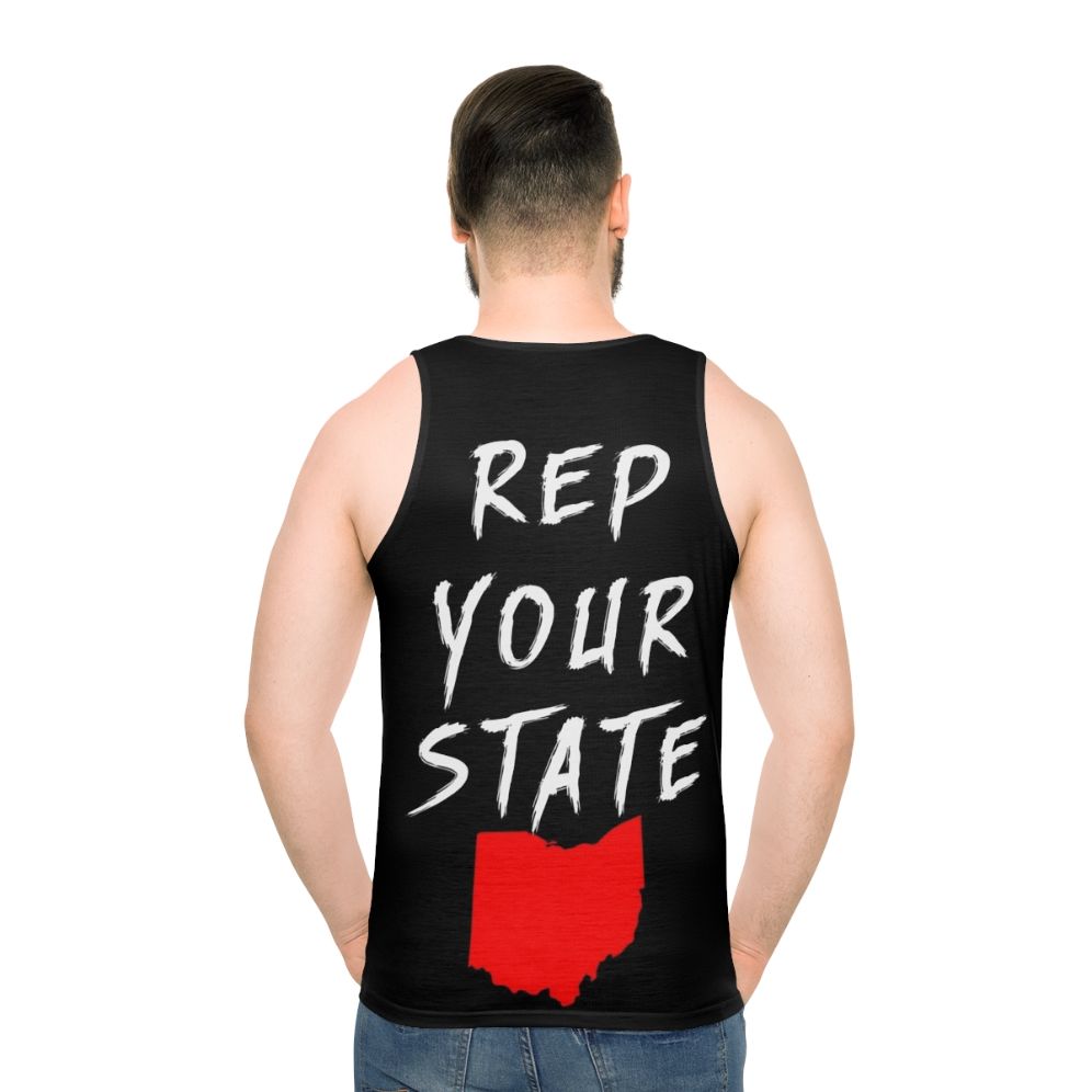 Ohio state pride unisex tank top - men back