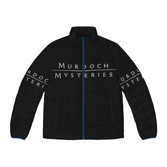 Murdoch Mysteries Detective TV Show Puffer Jacket with Logo