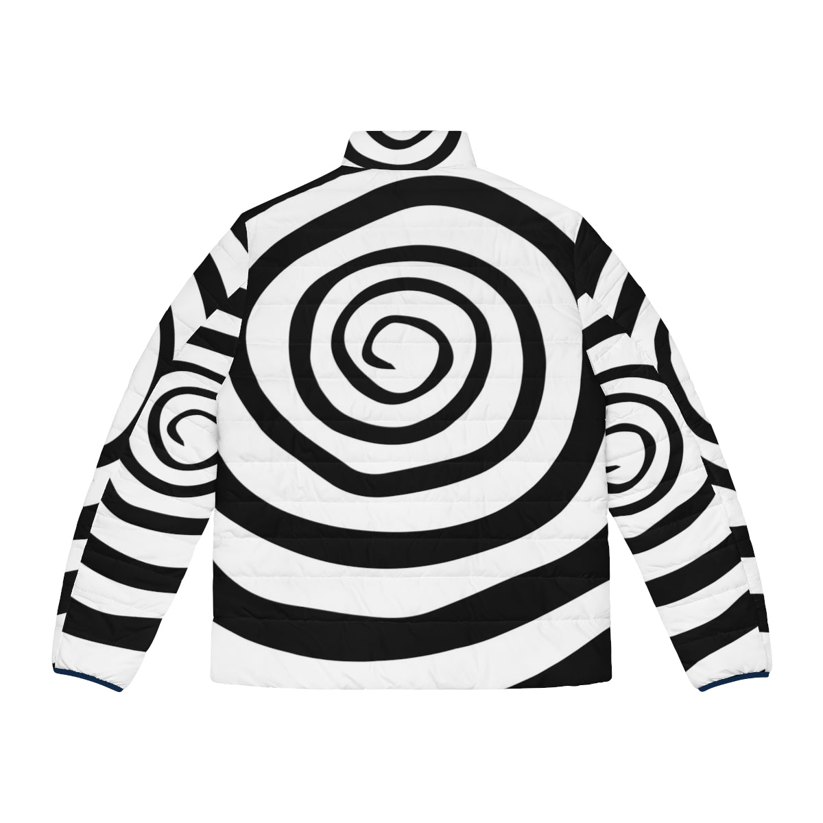 Spiral Puffer Jacket featuring Motionless in White band logo and imagery - Back