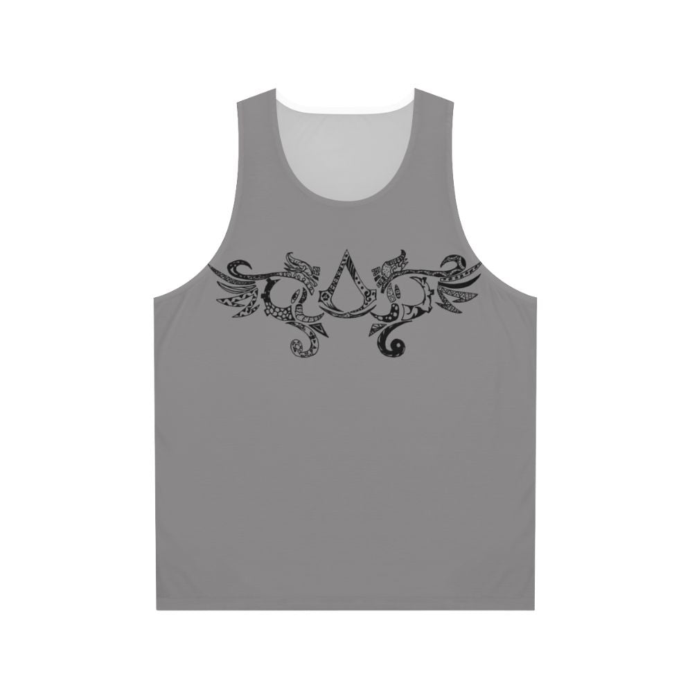 Unisex Assassin's Creed Tribal Pattern Tank Top