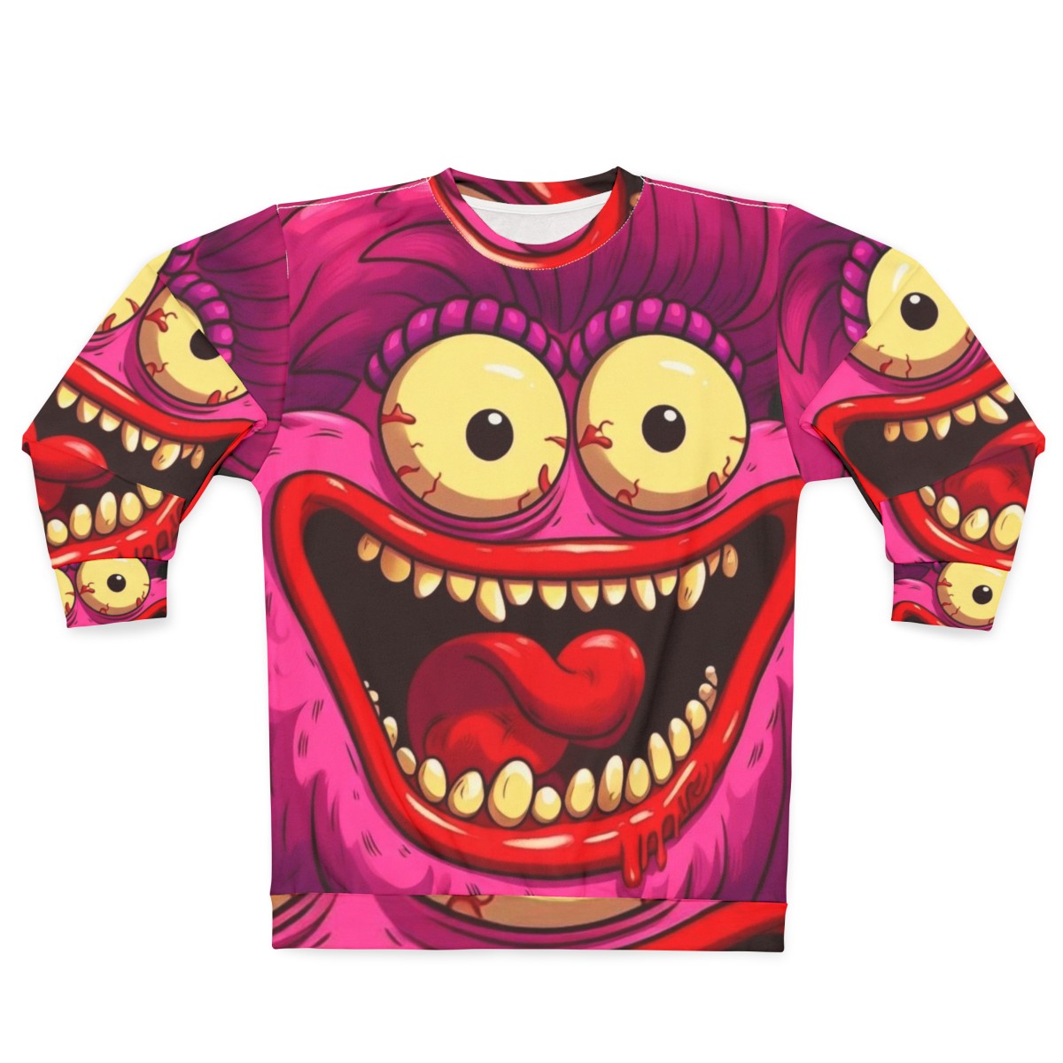 Vibrant Sassy Netflix Big Mouth Hormone Monster Sweatshirt