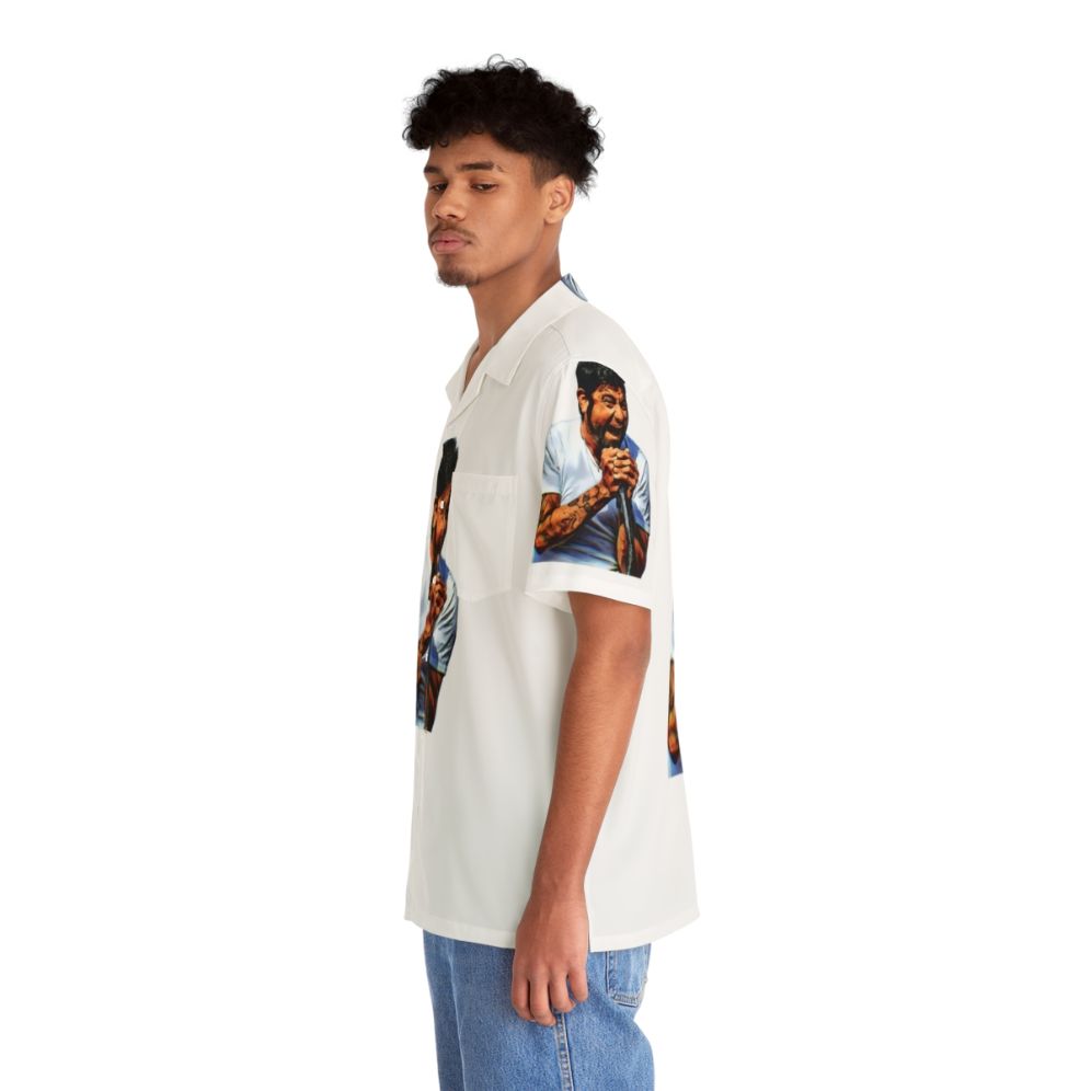 Chino Hawaiian shirt with vibrant graphic design - People Left