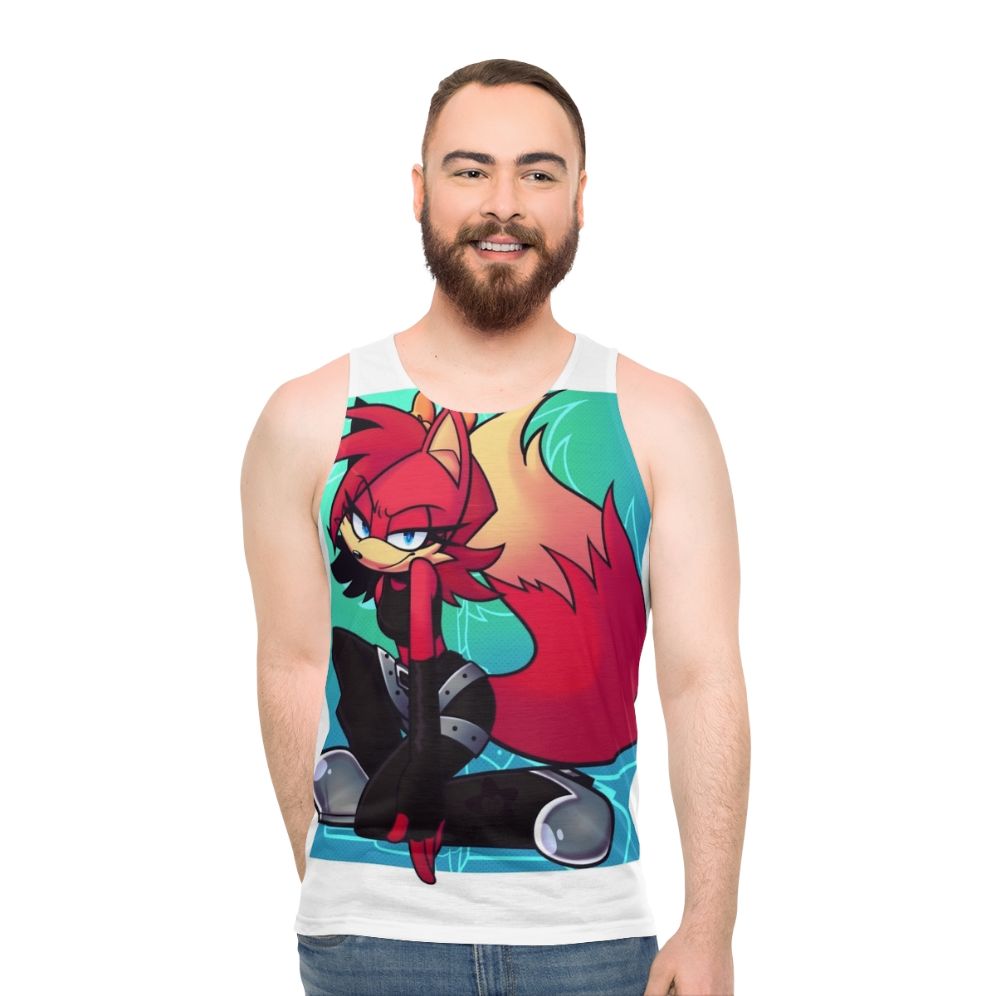 Fiona Fox Sonic the Hedgehog Archie Comics Unisex Tank Top - men