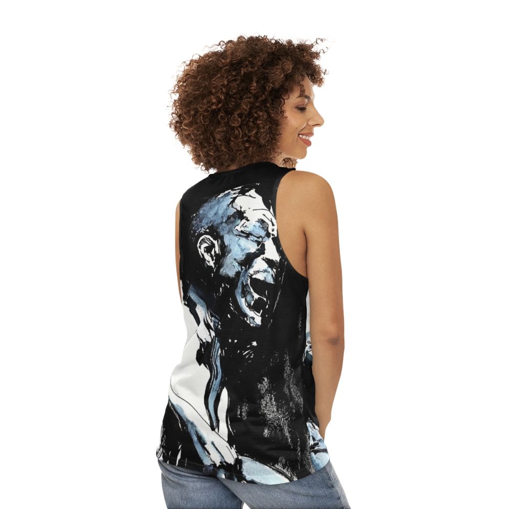 Son House Unisex Blues Music Tank Top - women back