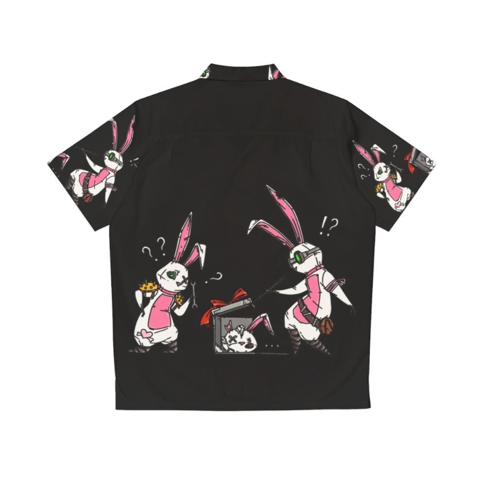 Bunny Hawaiian Shirt 2 - Borderlands Inspired Gaming Apparel - Back