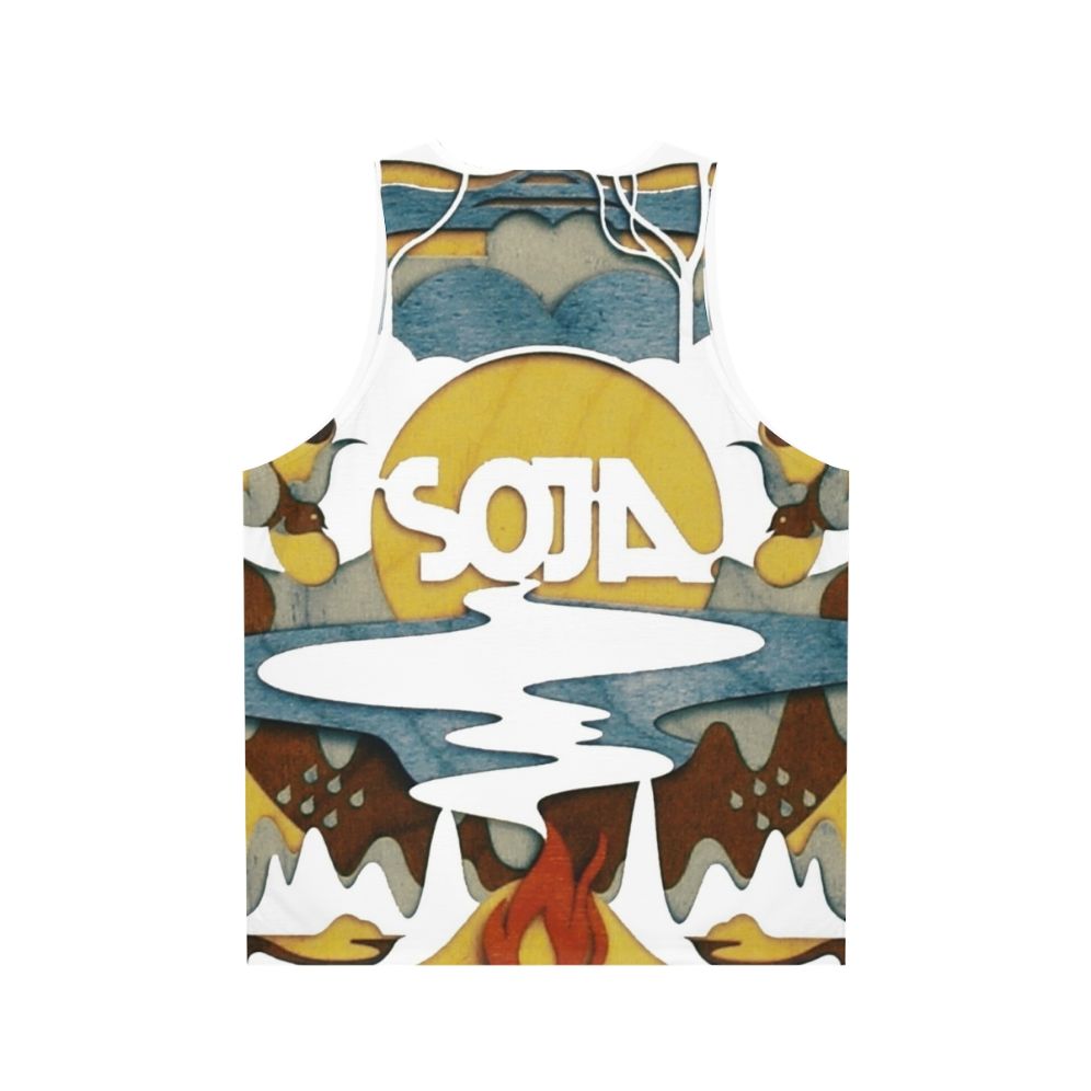 Soja & Hawaii Unisex Reggae Ska Tank Top - Back