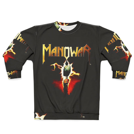 Manowar band sweatshirt for metal fans