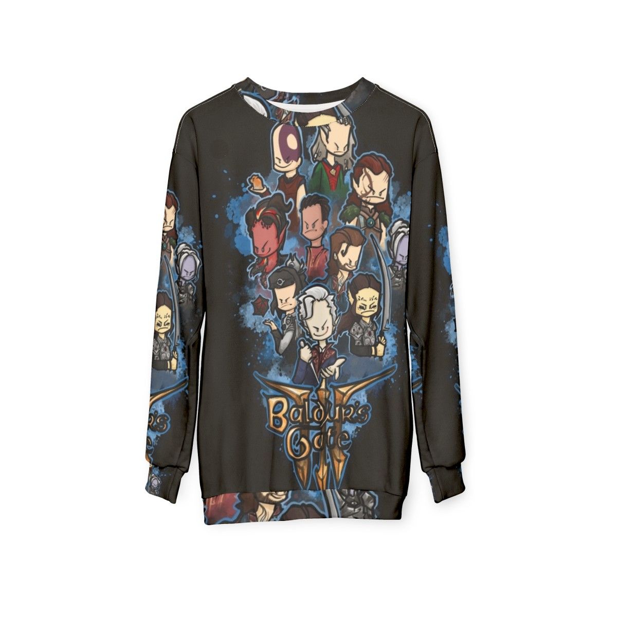 Baldur's Gate D&D Party Sweatshirt - hanging