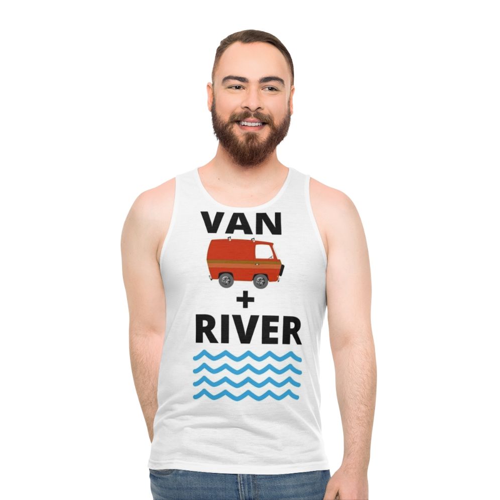 Unisex Van Life River Tank Top - men