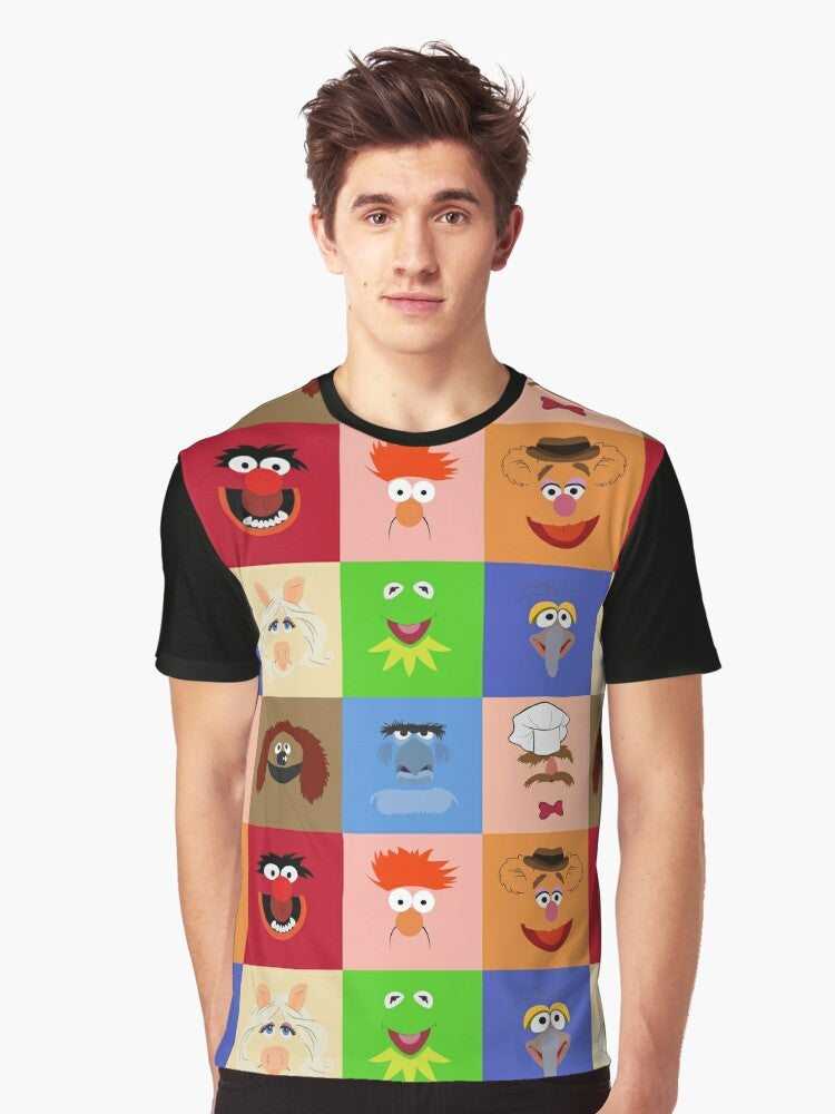 Muppets Graphic T-Shirt featuring characters from The Muppets show - Men