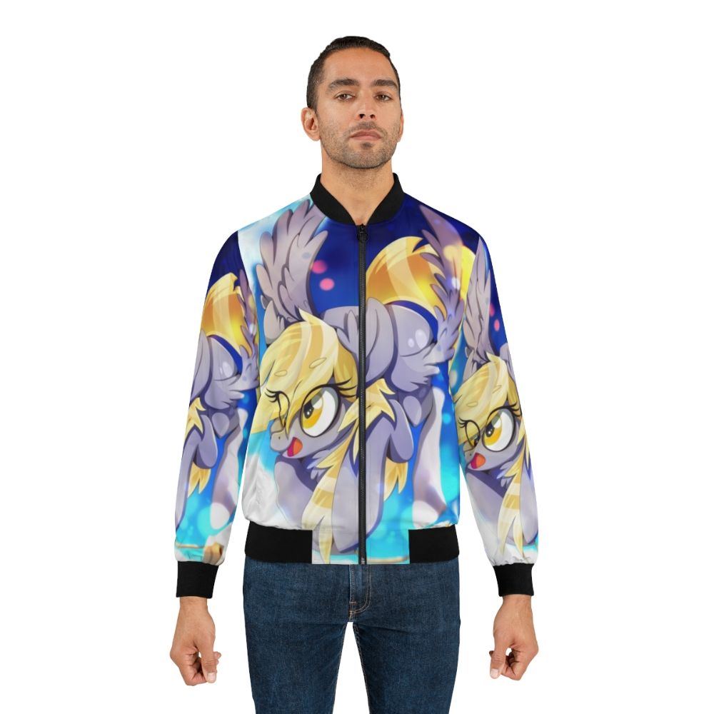 Derpy Hooves My Little Pony Pegasus Bomber Jacket - Lifestyle