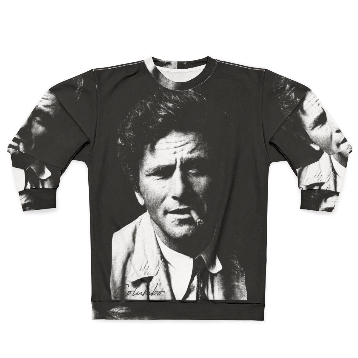 Columbo Portrait Sweatshirt featuring Peter Falk