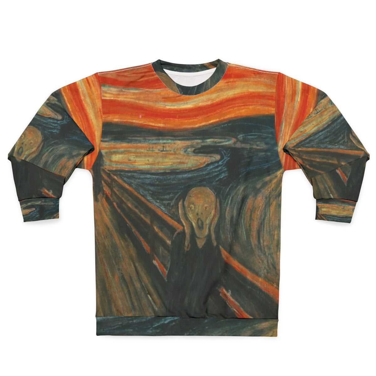 Edvard Munch 'The Scream' graphic design sweatshirt