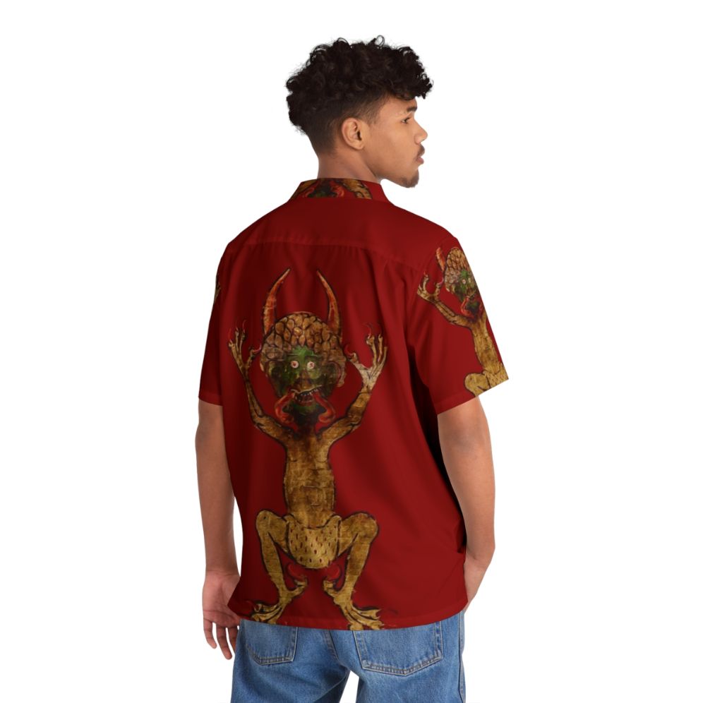 Codex Gigas Devil Hawaiian Shirt - People Back