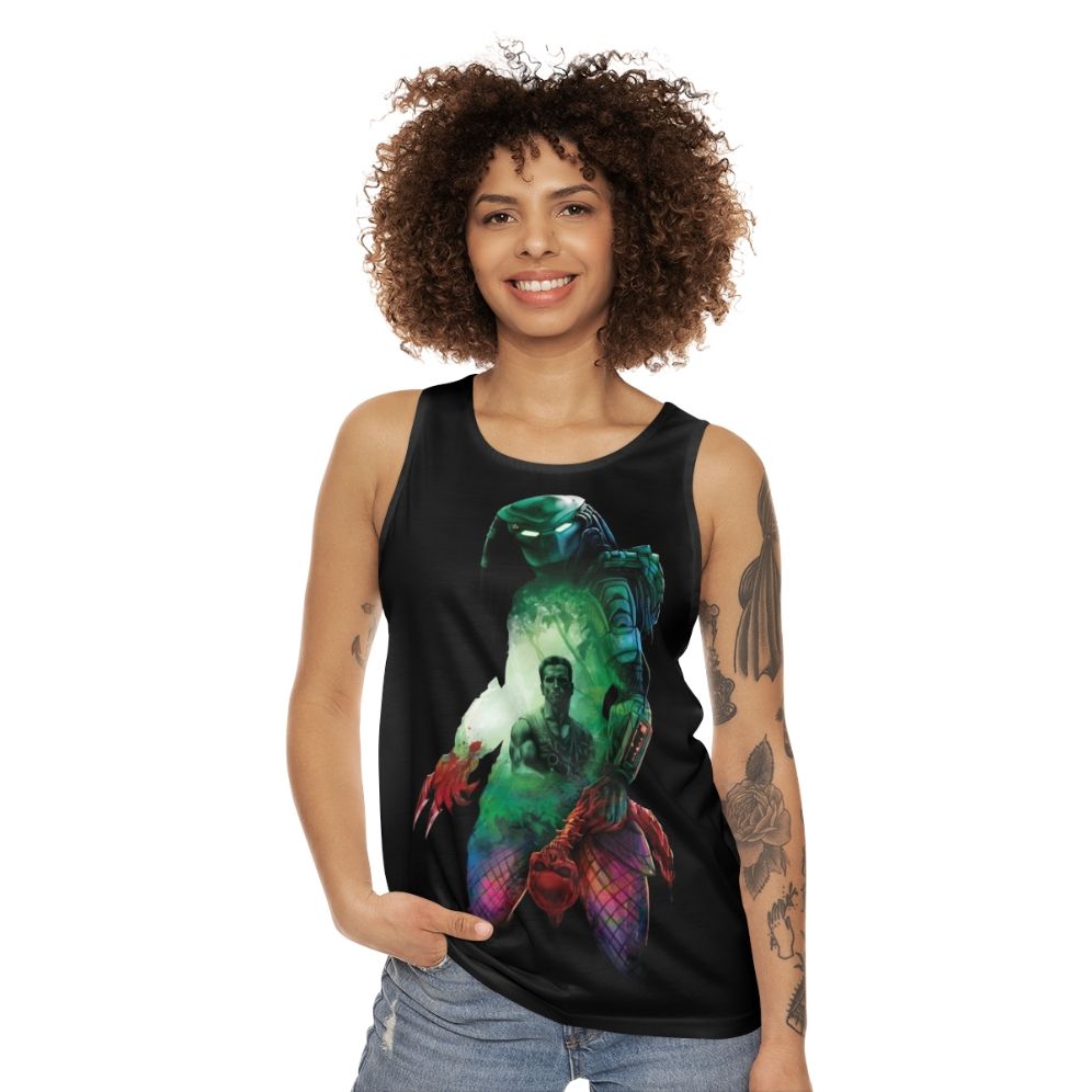 Predator Alien Hunting Unisex Tank Top - women