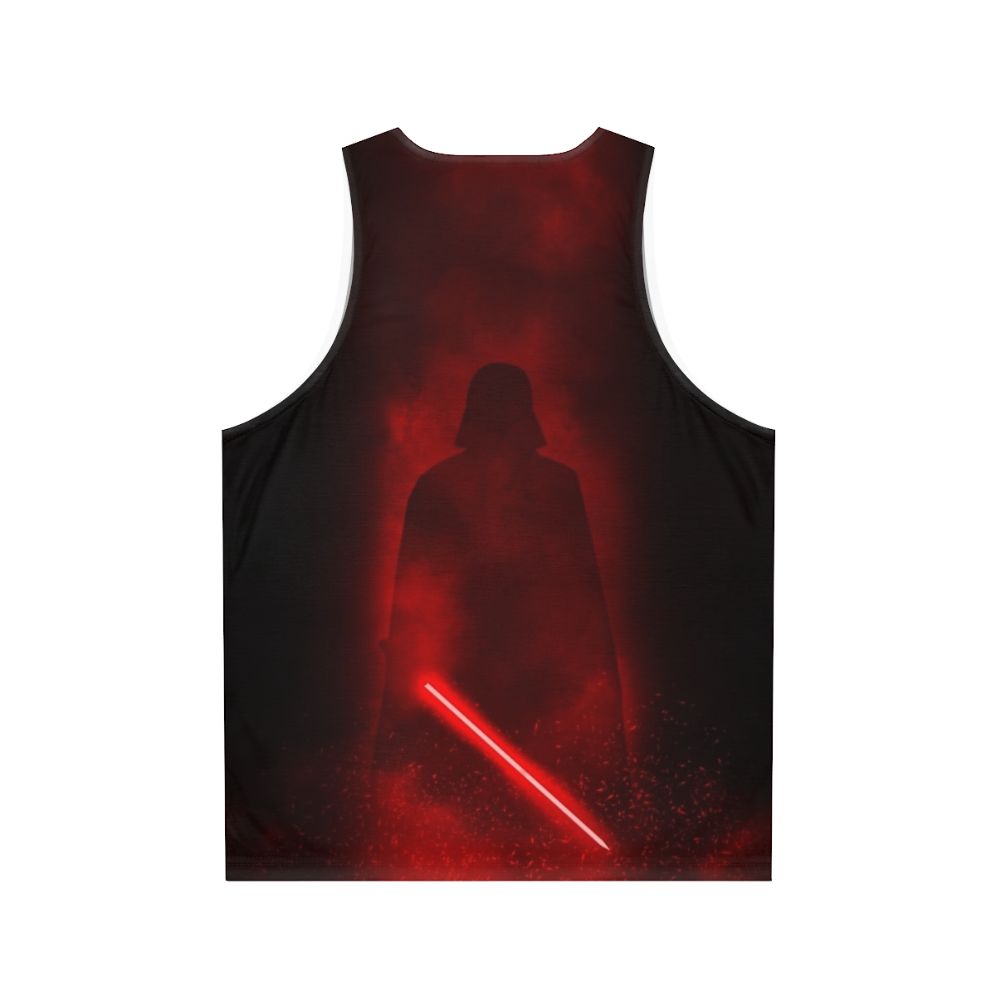 Minimalist Vader Unisex Tank Top - Back