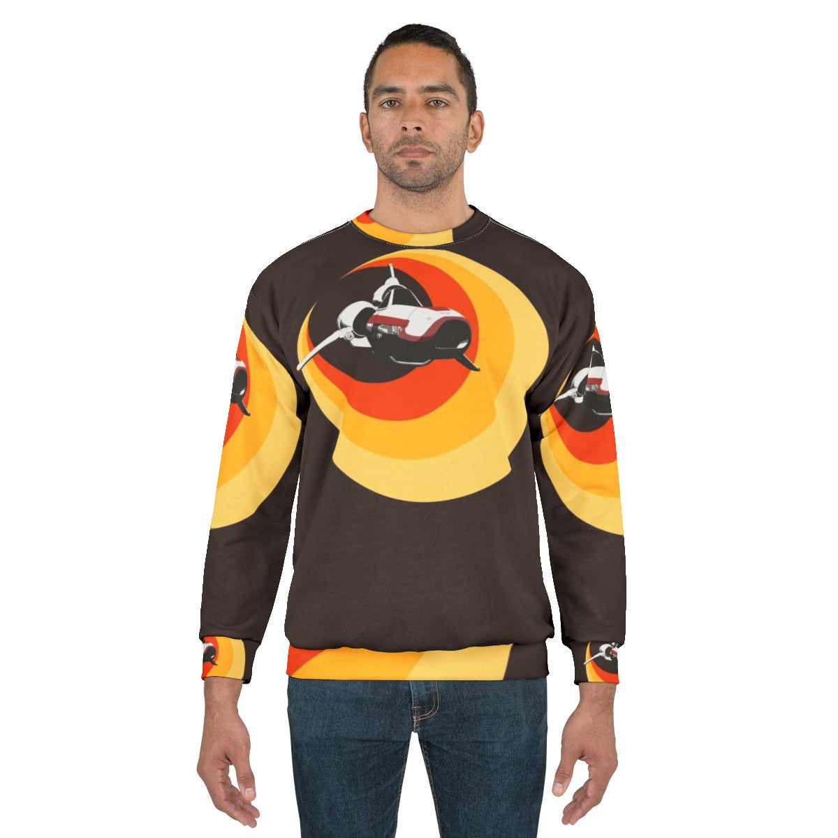 Turbo Boost Sci-Fi Retro Sweatshirt - men