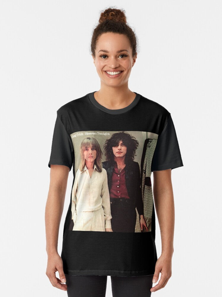 Cheap Trick "Heaven Tonight" Graphic T-Shirt - Women