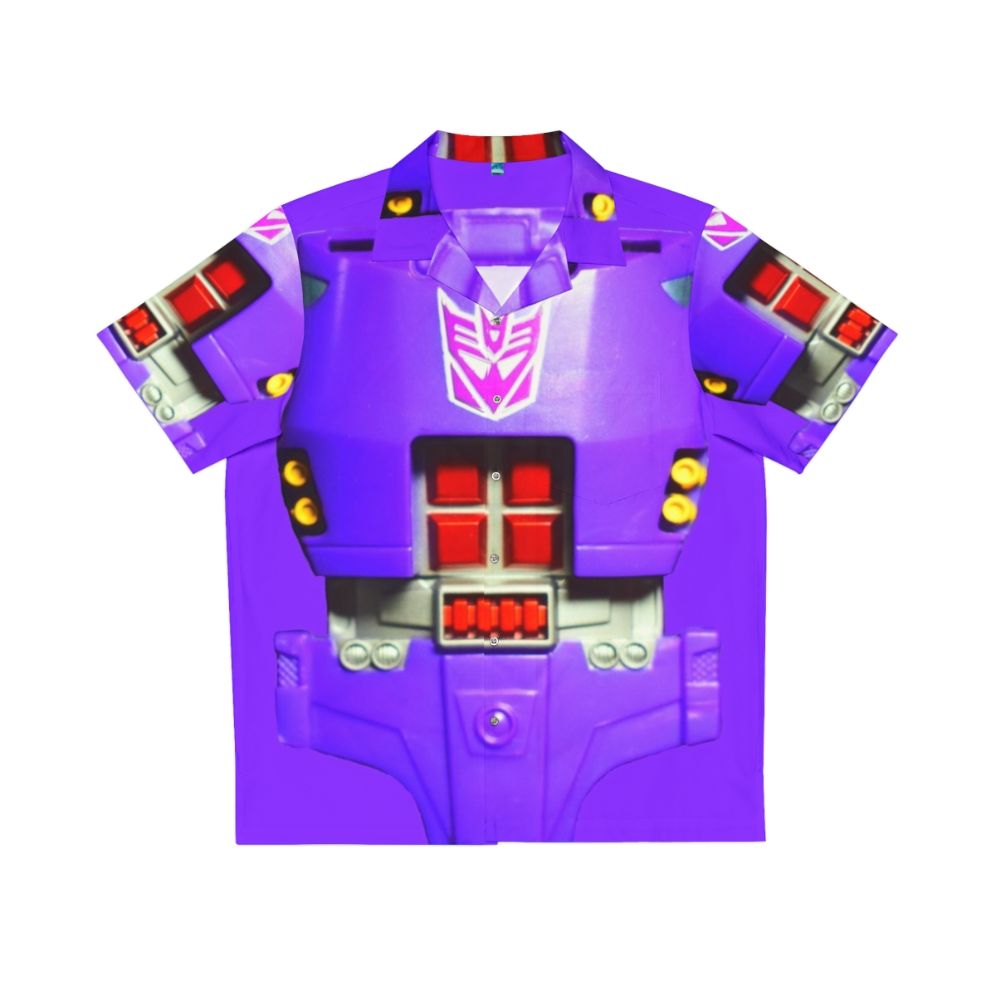 Energon Galvatron Chest Transformers Hawaiian Shirt