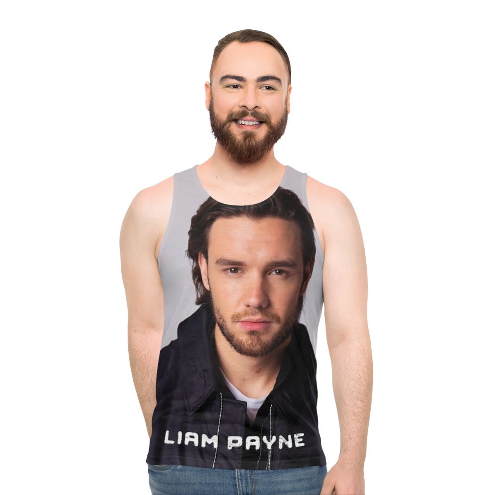 Liam Payne Naughty Boy concert tour unisex tank top - men