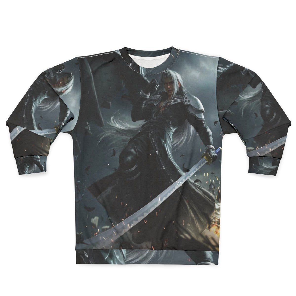 Sephiroth One-Winged Angel Final Fantasy VII Sweatshirt