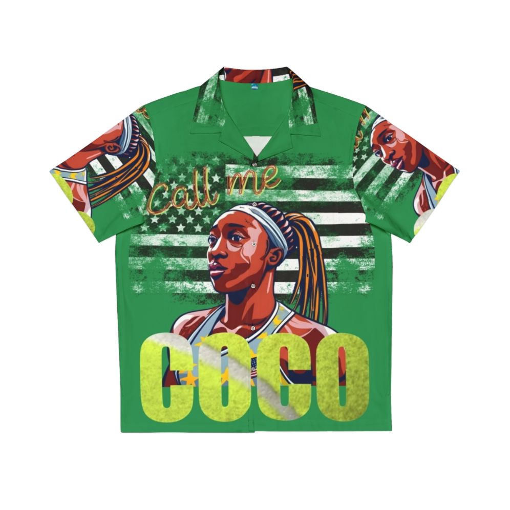 Coco Gauff US Open Champion Hawaiian Shirt