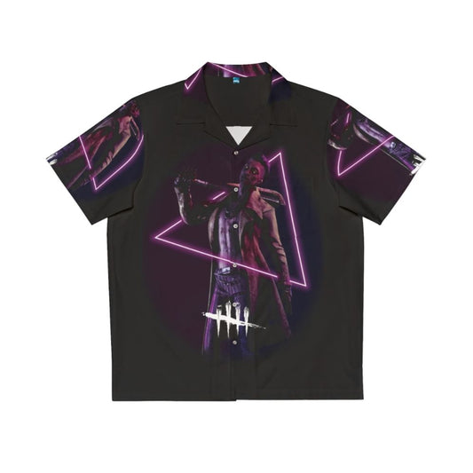 Dark Neon Trickster Hawaiian Shirt for Gamers