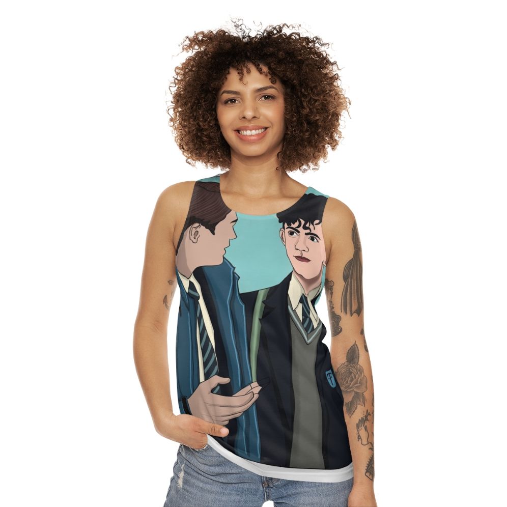 Heartstopper Netflix Nick and Charlie Unisex Tank Top - women