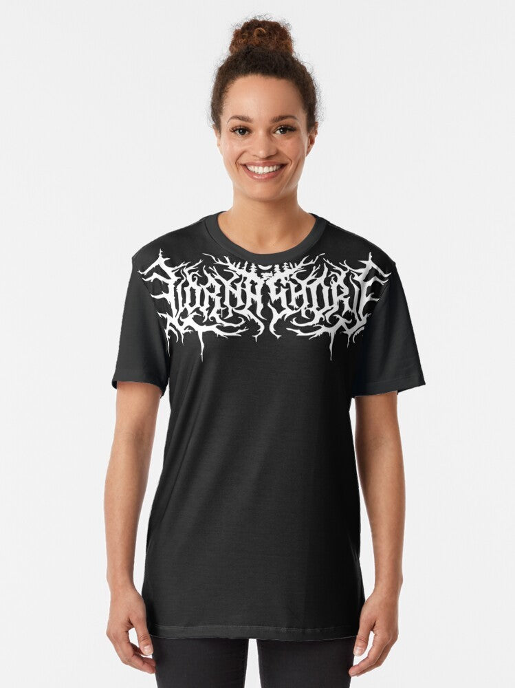 Lorna Shore Logo Classic T-Shirt featuring the iconic Lorna Shore logo and band name - Women