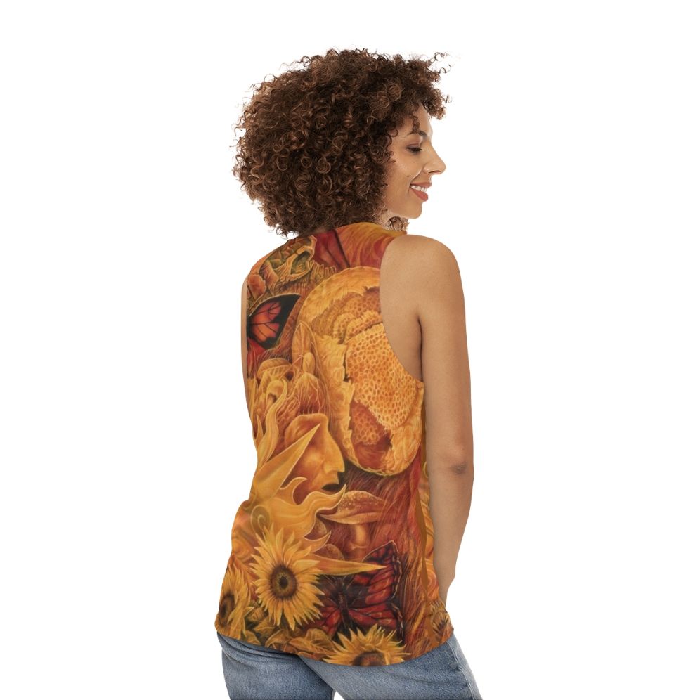 Tiamat Wild Honey Unisex Metal Band Tank Top - women back